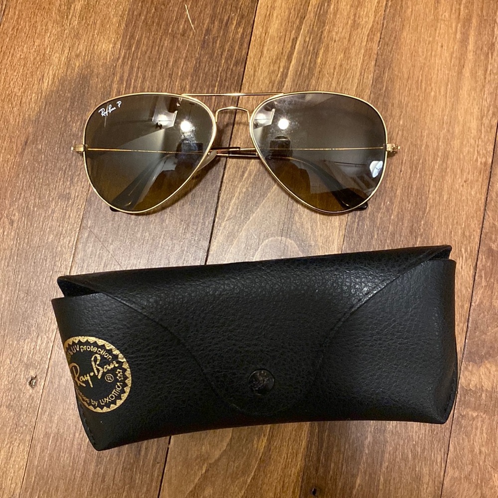 Rayban gold aviators need repair